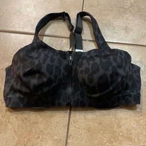 Sweat On Point Knockout Maximum Support Front-Close Sport Bra 36D